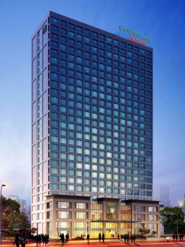 Отель Courtyard By Marriott Шанхай